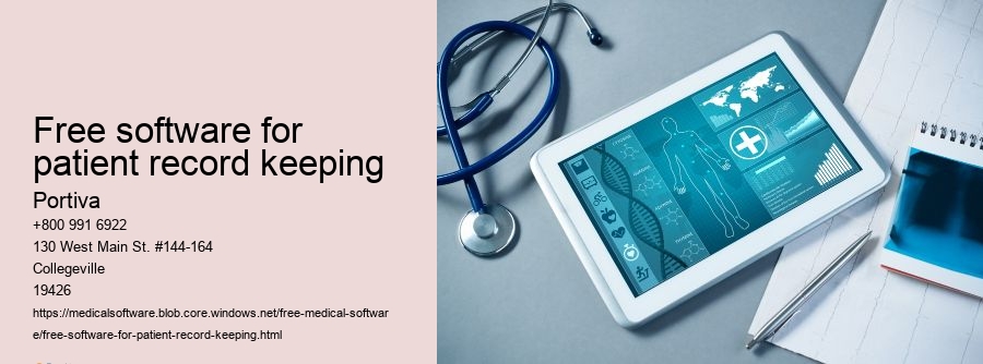free software for patient record keeping