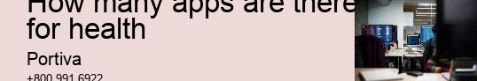 How many apps are there for health