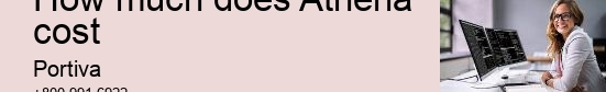 How much does Athena cost