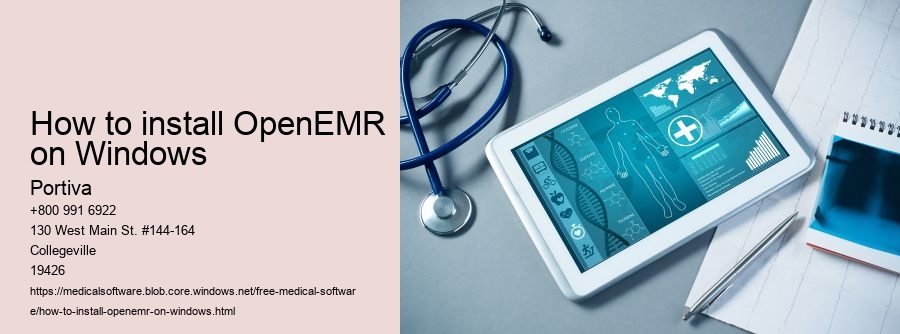 How to install OpenEMR on Windows