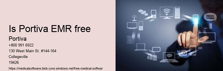 Is Portiva EMR free