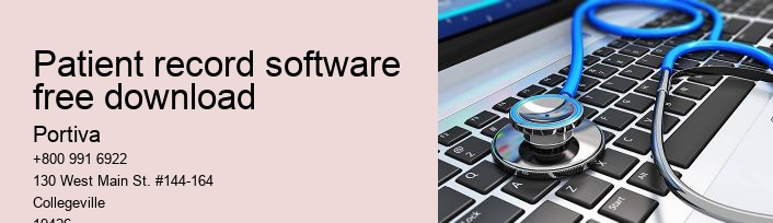 patient record software free download