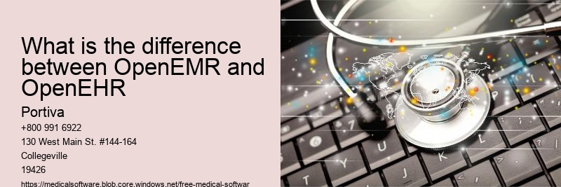 What is the difference between OpenEMR and OpenEHR