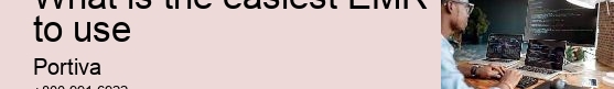 What is the easiest EMR to use