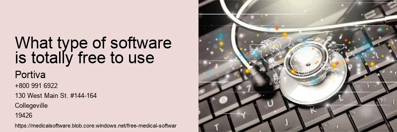 What type of software is totally free to use